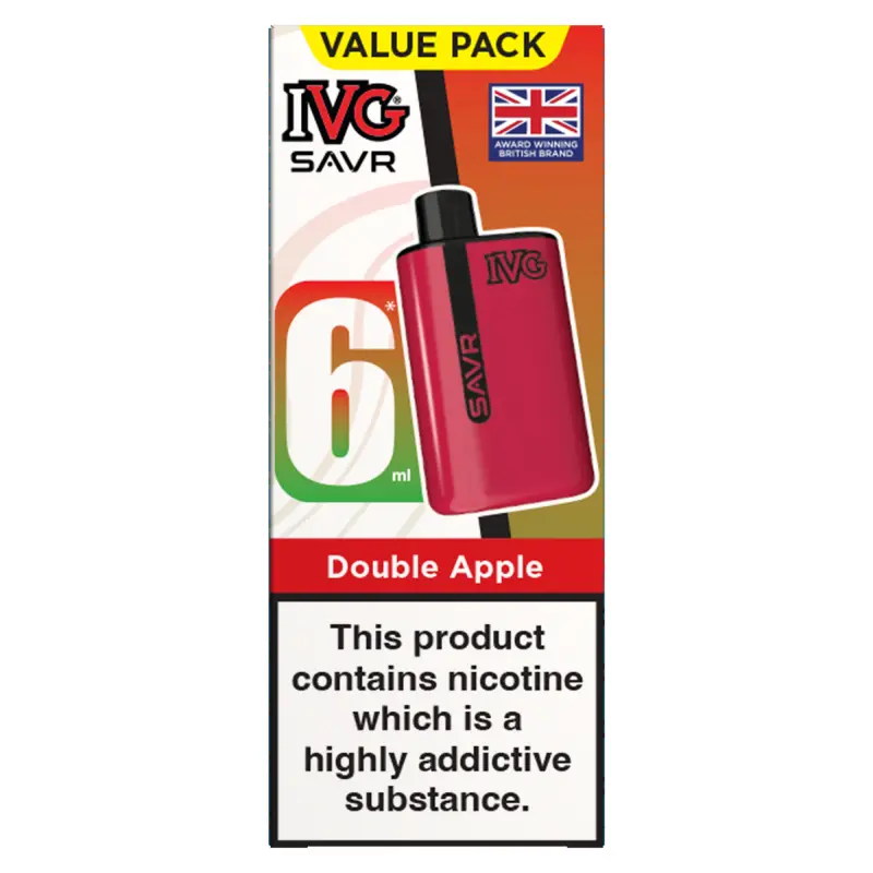  Double Apple IVG SAVR Starter Vape Kit 