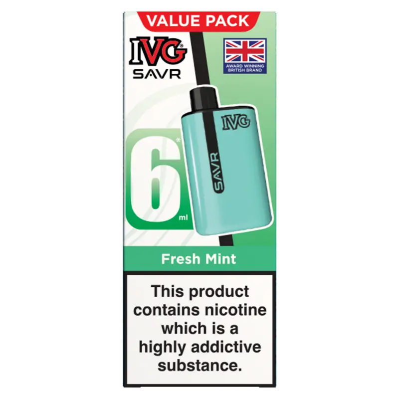  Fresh Mint IVG SAVR Starter Vape Kit 