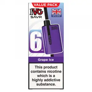 Grape Ice IVG SAVR Starter Vape Kit