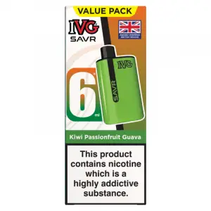 Kiwi Passionfruit Guava IVG SAVR Starter Vape Kit