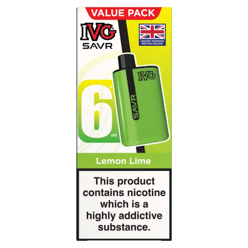  Lemon Lime IVG SAVR Starter Vape Kit 