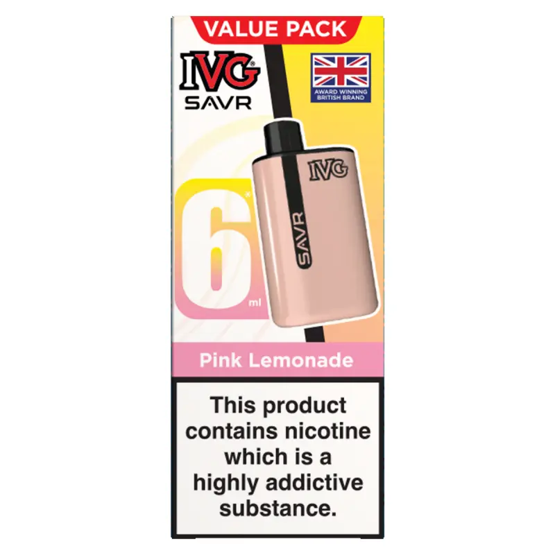  Pink Lemonade IVG SAVR Starter Vape Kit 