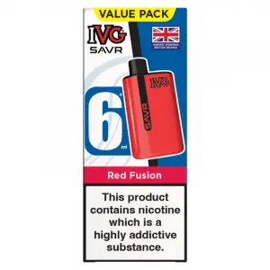 Red Fusion IVG SAVR Starter Vape Kit 