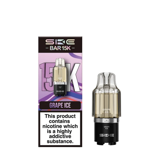 Grape Ice SKE Bar 15K Prefilled Pods