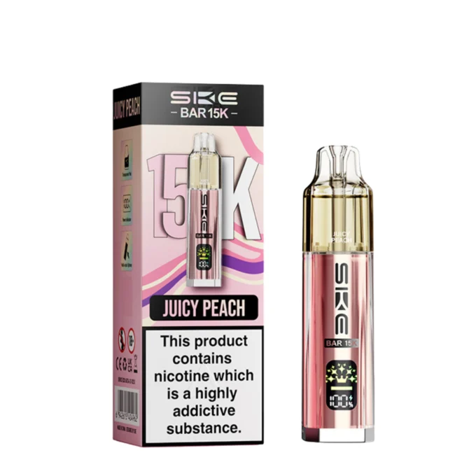 Juicy Peach SKE Bar 15K Prefilled Pod Kit