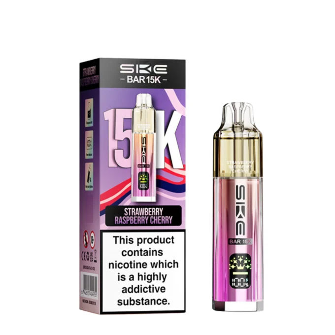 Strawberry Raspberry Cherry SKE Bar 15K Prefilled Pod Kit