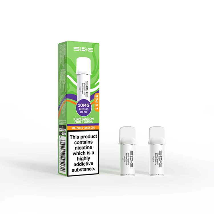 Kiwi Passionfruit Guava SKE 600 Pro Prefilled Pods 10mg