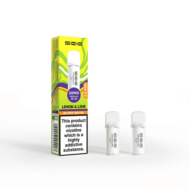 Lemon & Lime SKE 600 Pro Prefilled Pods 10mg