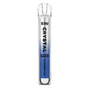 Crystal Bar Pro Disposable Vape by SKY - Blueberry Ice - 20mg