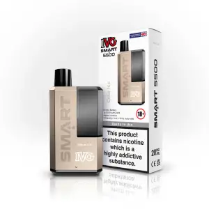 Cola Ice IVG Smart 5500 Disposable Vape Kit 20mg