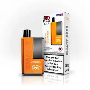 Pineapple Passionfruit IVG Smart 5500 Disposable Vape Kit 20mg