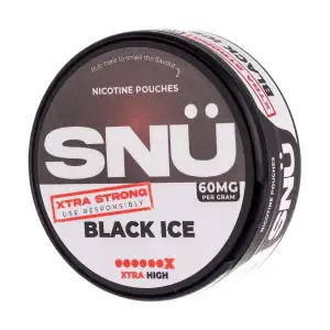 Black Ice Nicotine Pouches by SNÜ