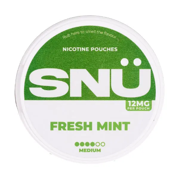 Fresh Mint Nicotine Pouches by SNÜ