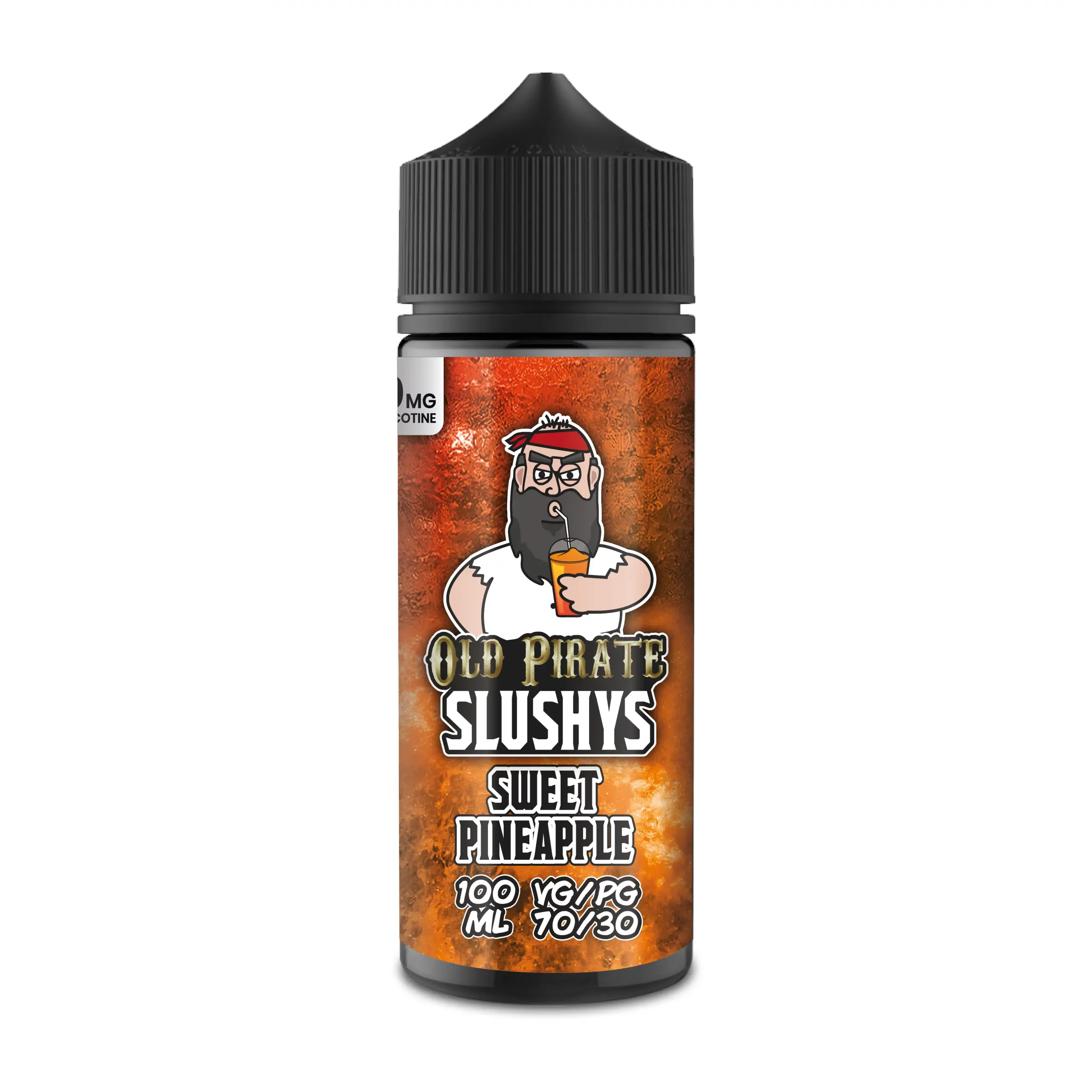 Old Pirate E Liquid Slushys - Sweet Pineapple - 100ml