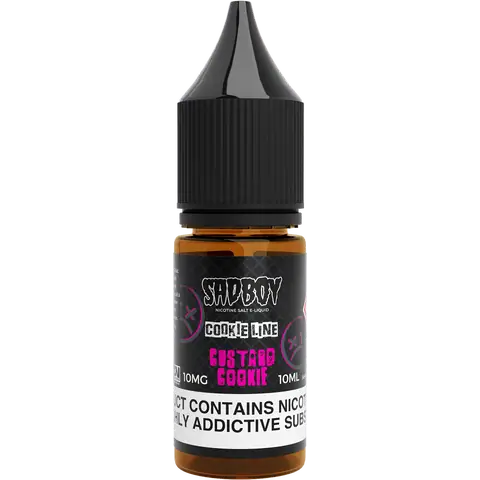 Custard Cookie  Nic Salt E-Liquid by Sad Boy 10ml