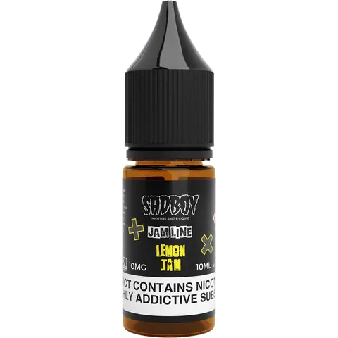 Lemon Jam  Nic Salt E-Liquid by Sad Boy 10ml