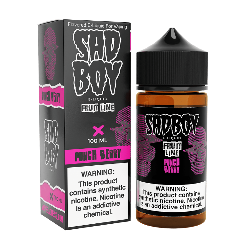 Sadboy E Liquid - Punch Berry - 100ml