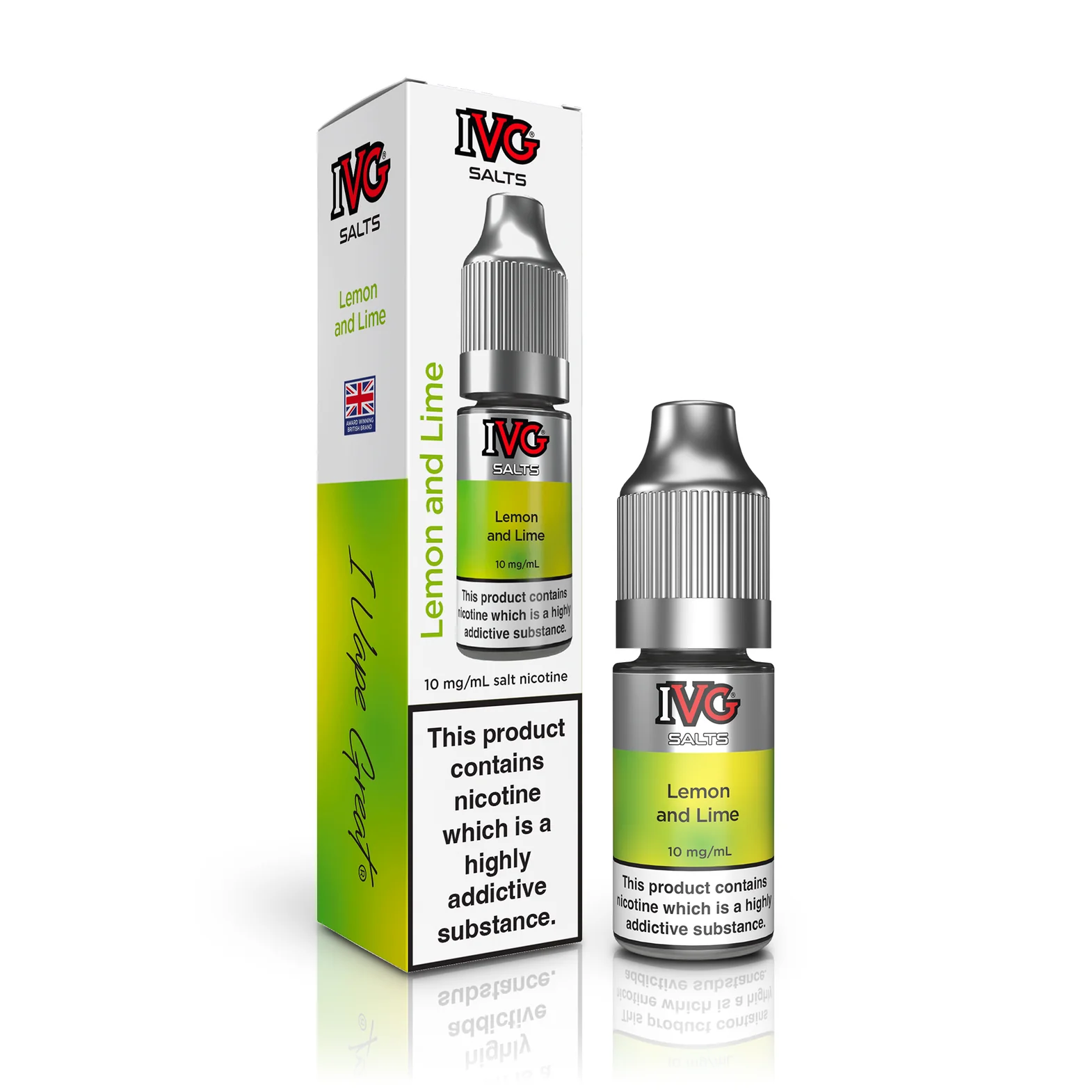 Lemon and Lime Nic Salt E-Liquid by IVG 10ml