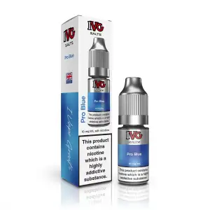 Pro Blue Nic Salt E-Liquid by IVG 10ml