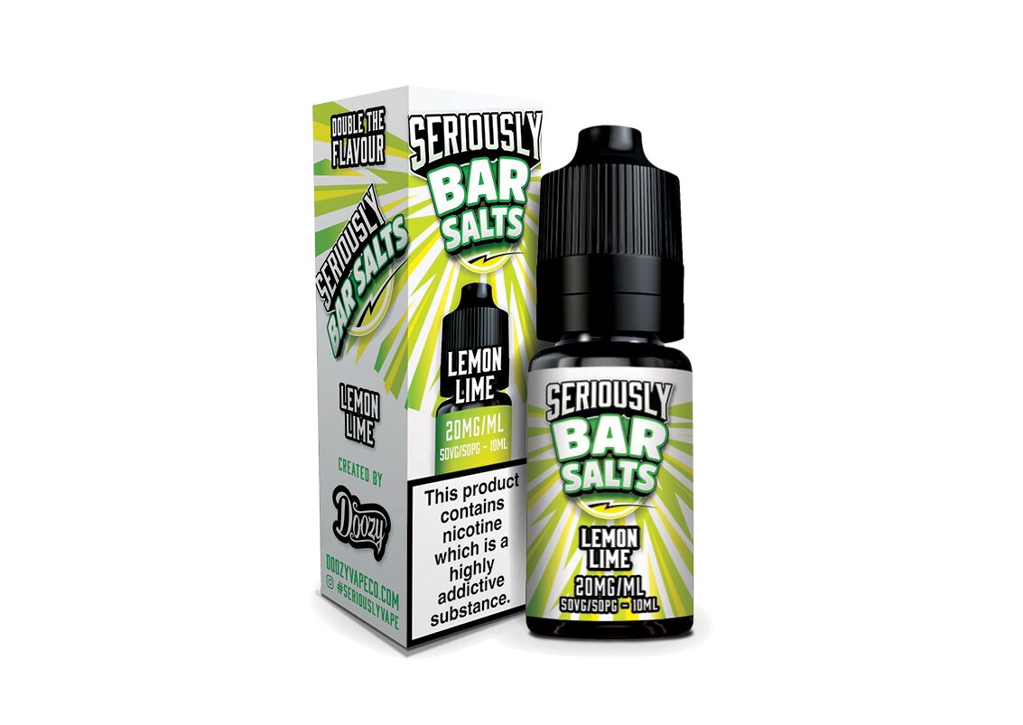 Seriously Bar Salts By Doozy 10ml - Lemon Lime | 20mg