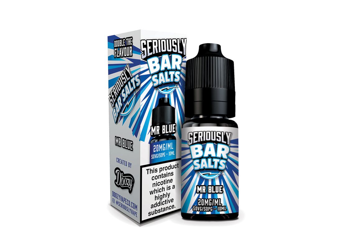 Seriously Bar Salts By Doozy 10ml - Mr Blue | 10mg
