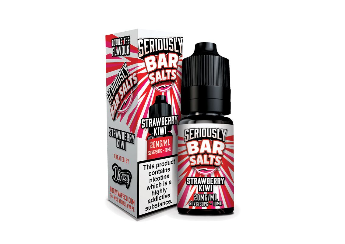 Seriously Bar Salts By Doozy 10ml - Strawberry Kiwi | 10mg