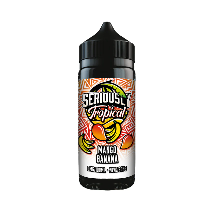 Mango Banana Shortfill E-Liquid by Doozy Seriously Tropical 100ml