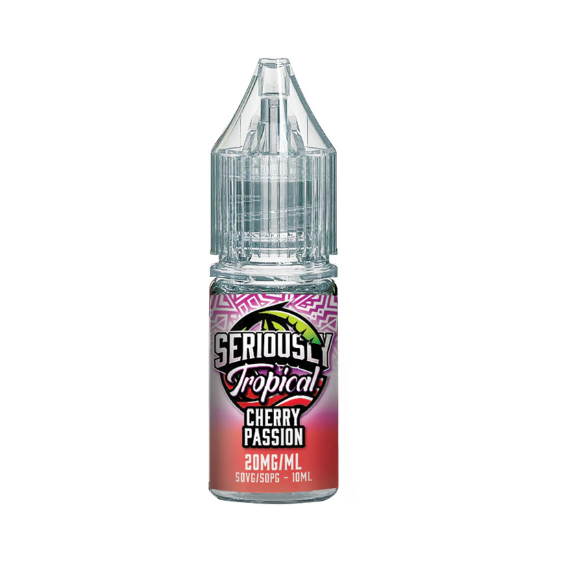  Cherry Passion Nic Salt E-Liquid by Seriously Tropical 10ml 