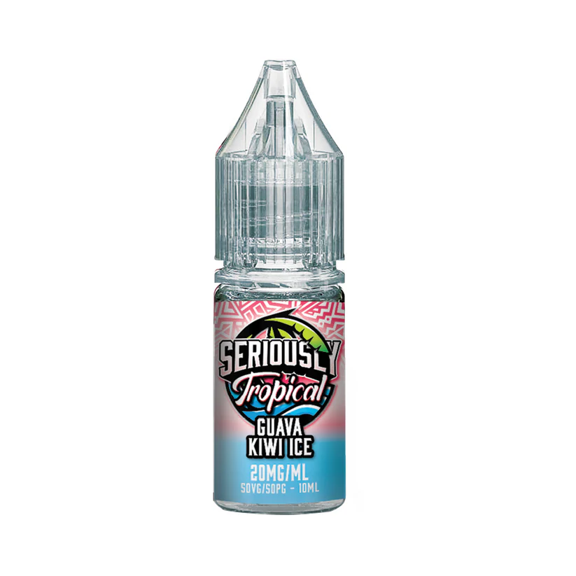 Guava Kiwi Ice Nic Salt E-Liquid by Seriously Tropical 10ml