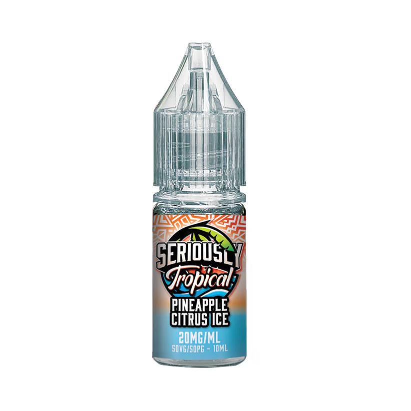  Pineapple Citrus Ice Nic Salt E-Liquid by Seriously Tropical 10ml 