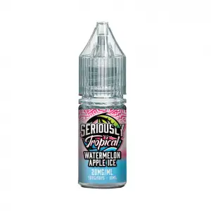 Watermelon Apple Ice Nic Salt E-Liquid by Seriously Tropical 10ml | 5mg