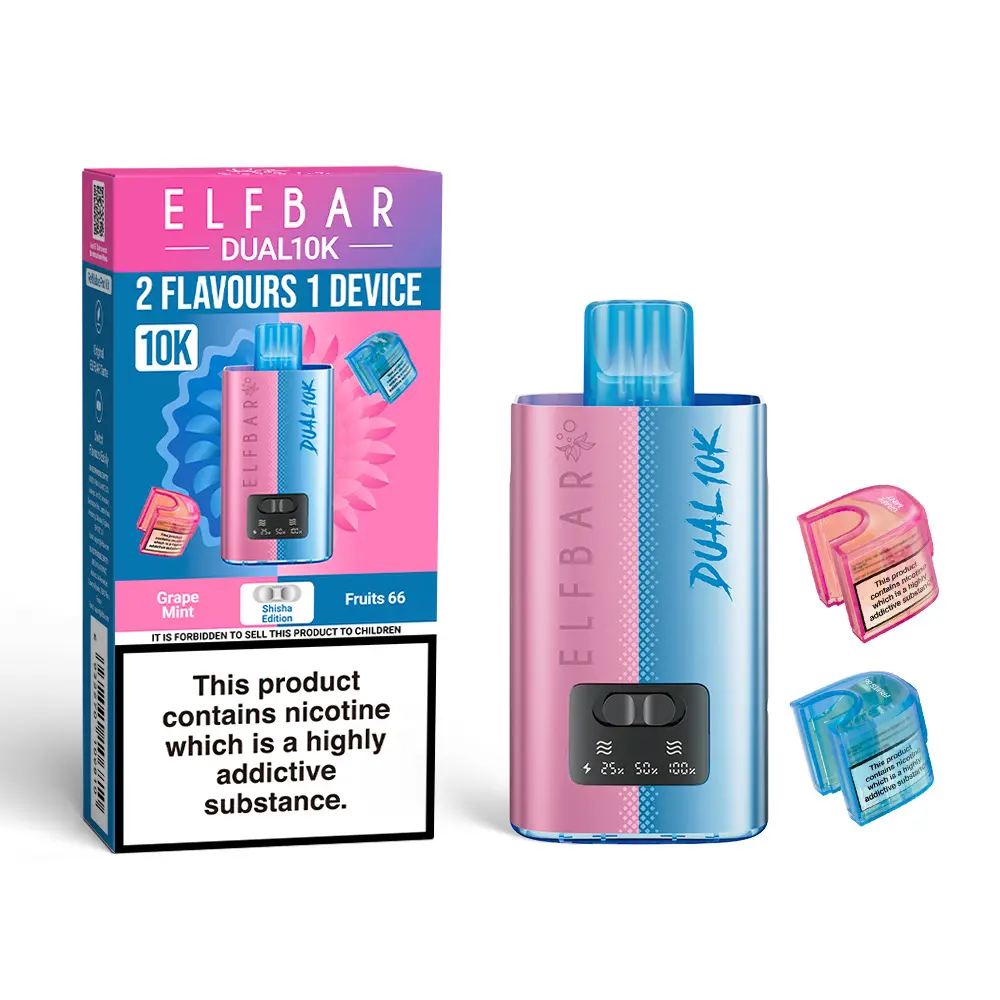 Shisha Edition Elf Bar Dual 10K Disposable Vape Kit