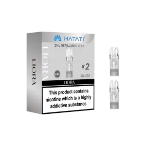 Silver Hayati Liora Refillable Pods