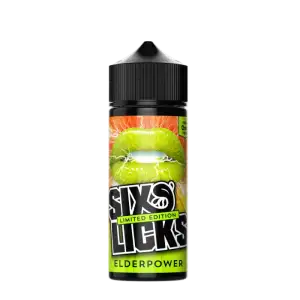 Six Licks E Liquid - Elderpower - 100ml