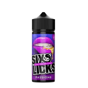 Six Licks E Liquid - Passion8 - 100ml