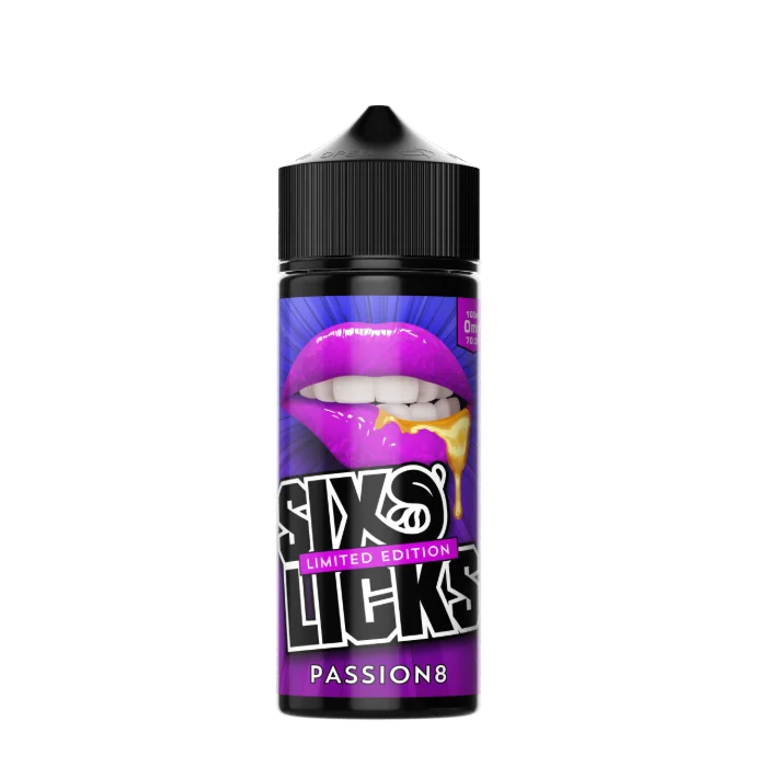 Six Licks E Liquid - Passion8 - 100ml