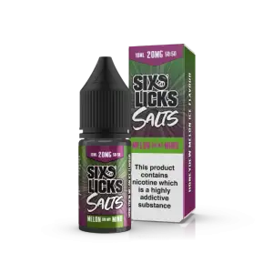 Melon On My Mind Nic Salt E-Liquid by Six Licks 10ml