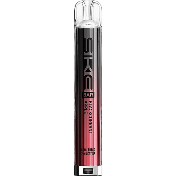 Blackcurrant Apple Crystal Bar 600 Vape by SKE