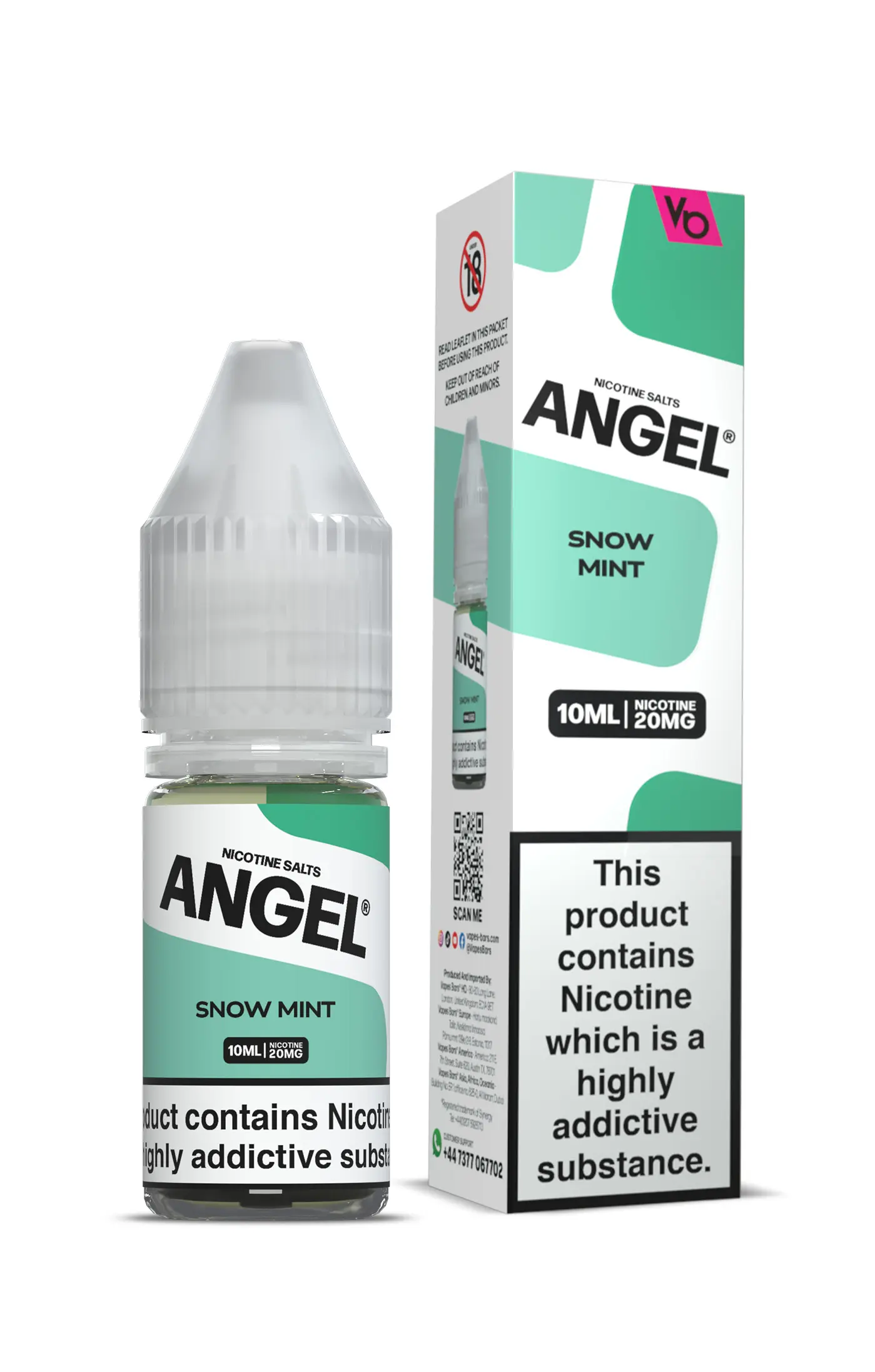 Salt Nic Vape Juice Ice Mint (10mg Nic Salt) - ELQD ECIGS Salts | 4 FOR 10  Finest SaltNic E-Liquid