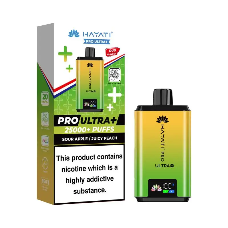 Hayati Pro Ultra Plus Sour Apple / Juicy Peach