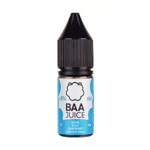 Sour Blue Raspberry Nic Salt Eliquid by Baa Juice 10ml