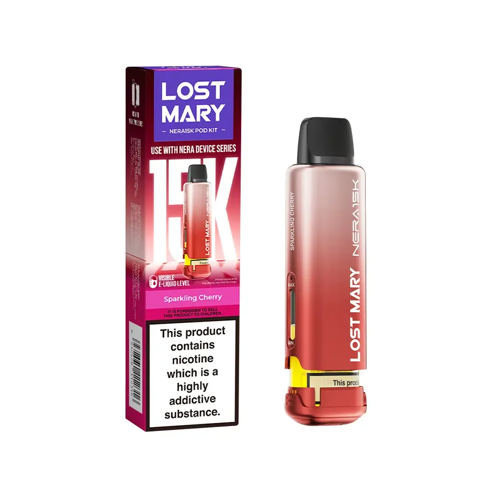 Sparkling Cherry Lost Mary Nera Fullview Refill Pod