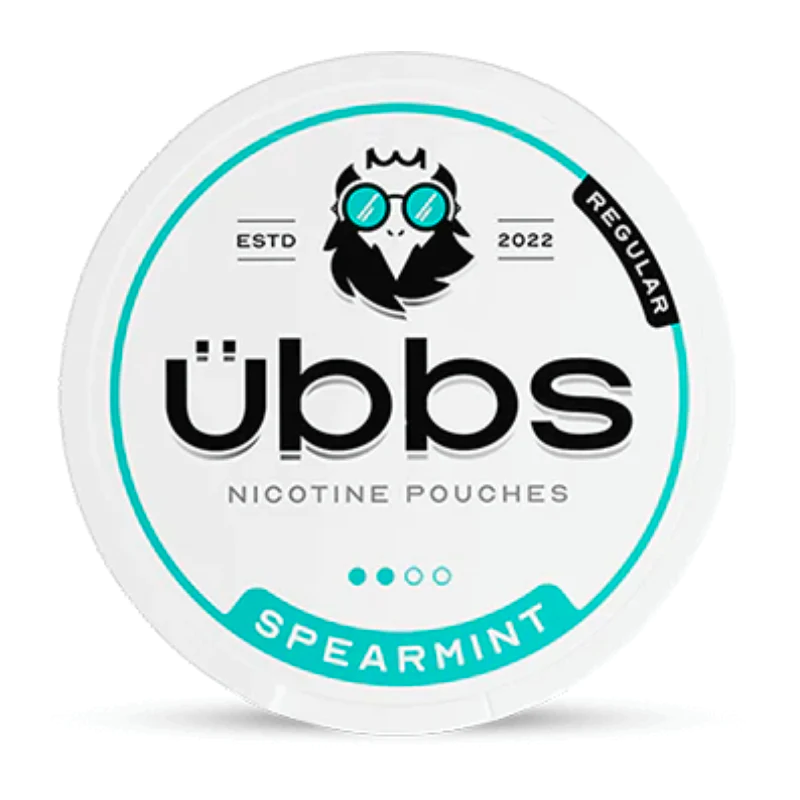 Spearmint Nicotine Pouches by Ubbs 