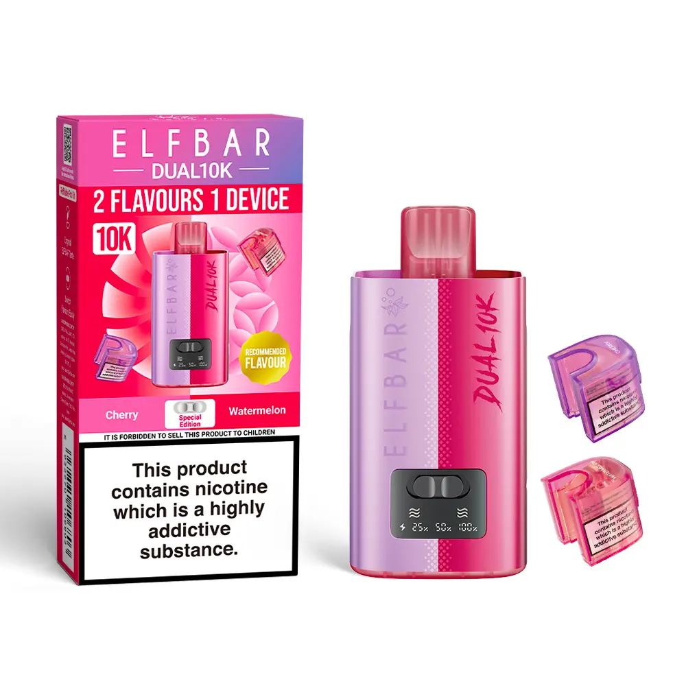 Special Edition Elf Bar Dual 10K Disposable Vape Kit 