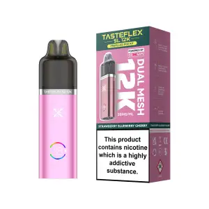 Strawberry Blueberry Cherry Oxva Tasteflex SL 12K Prefilled Pod Kit