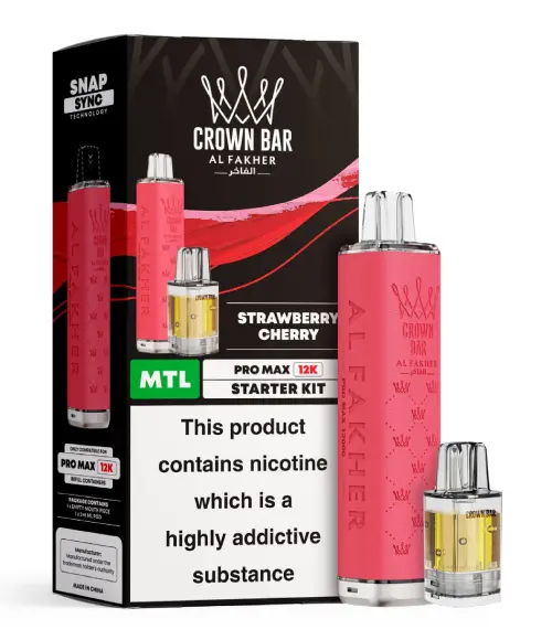 Al Fakher 12K Pro Max Prefilled Pod Kit - Strawberry Cherry