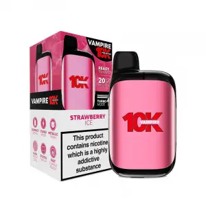 Strawberry Ice Vampire Vape 10k Pod Kit