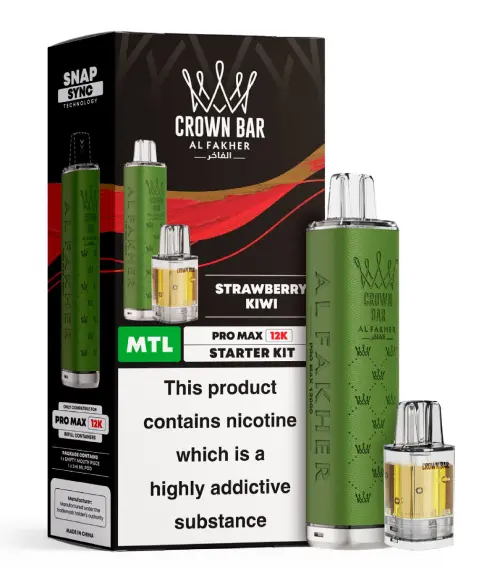 Al Fakher 12K Pro Max Prefilled Pod Kit - Strawberry Kiwi