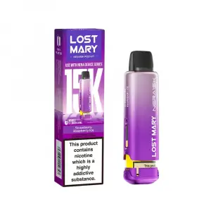 Strawberry Raspberry Ice Lost Mary Nera Fullview Refill Pod