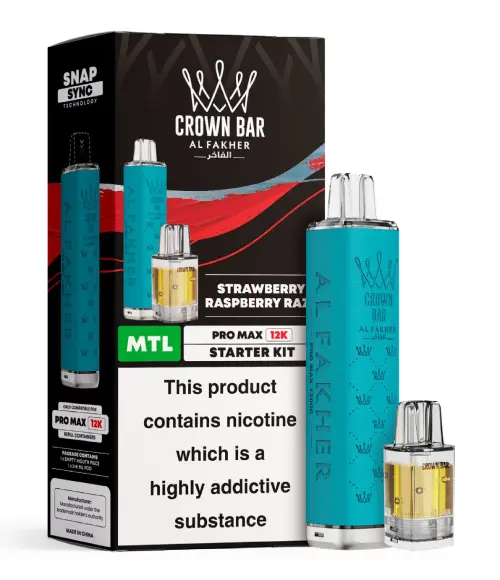 Al Fakher 12K Pro Max Prefilled Pod Kit - Strawberry Raspberry Razz